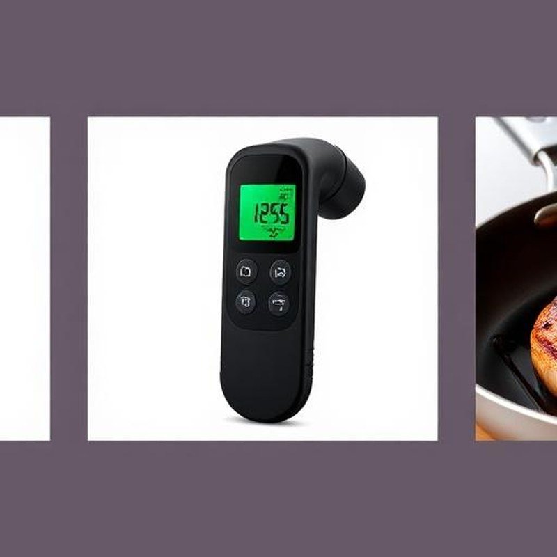 Digital Instant-Read Kitchen Food Thermometer - Detail view